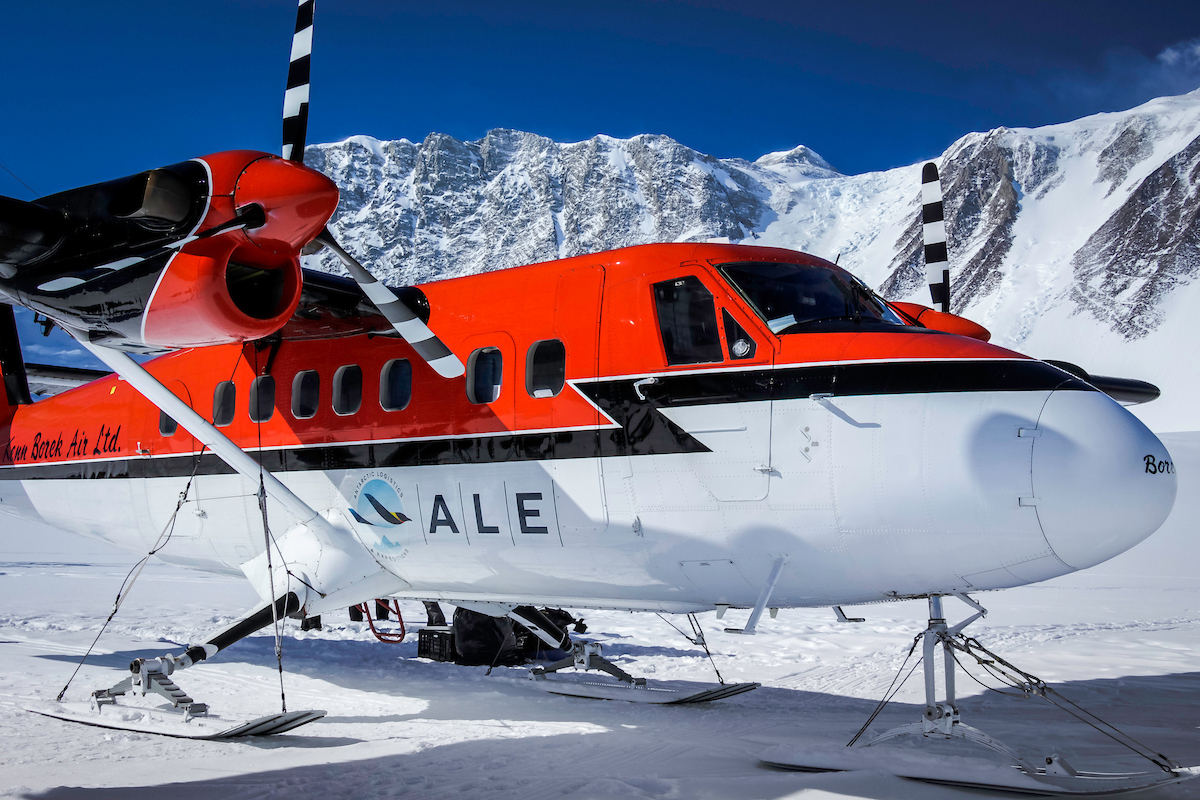 Fly to Gould Bay