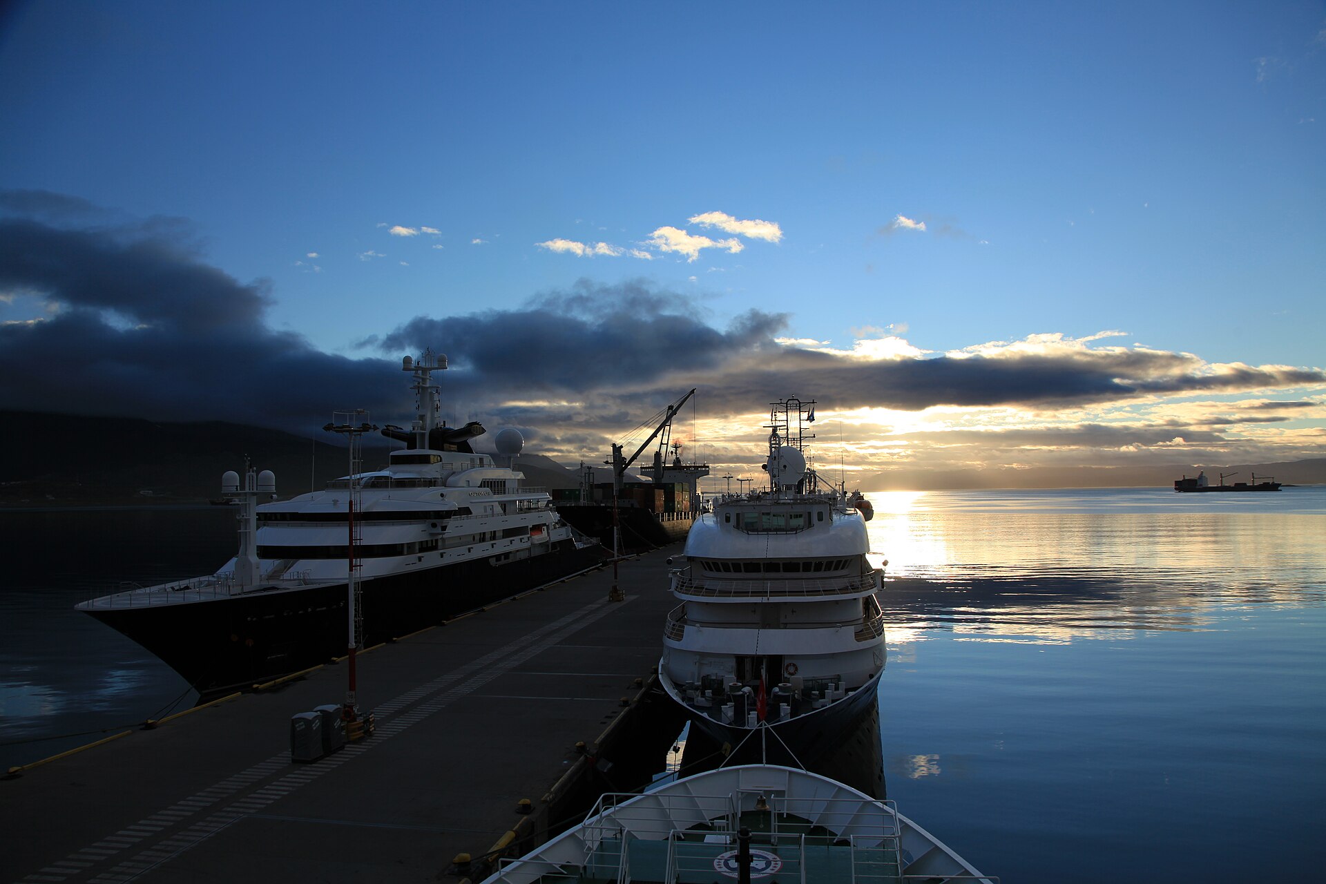 Embark in Ushuaia