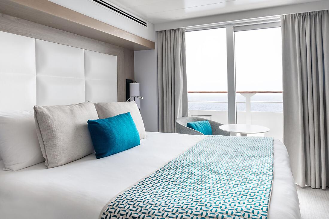 L’Austral Upper Decks Balcony Stateroom interior