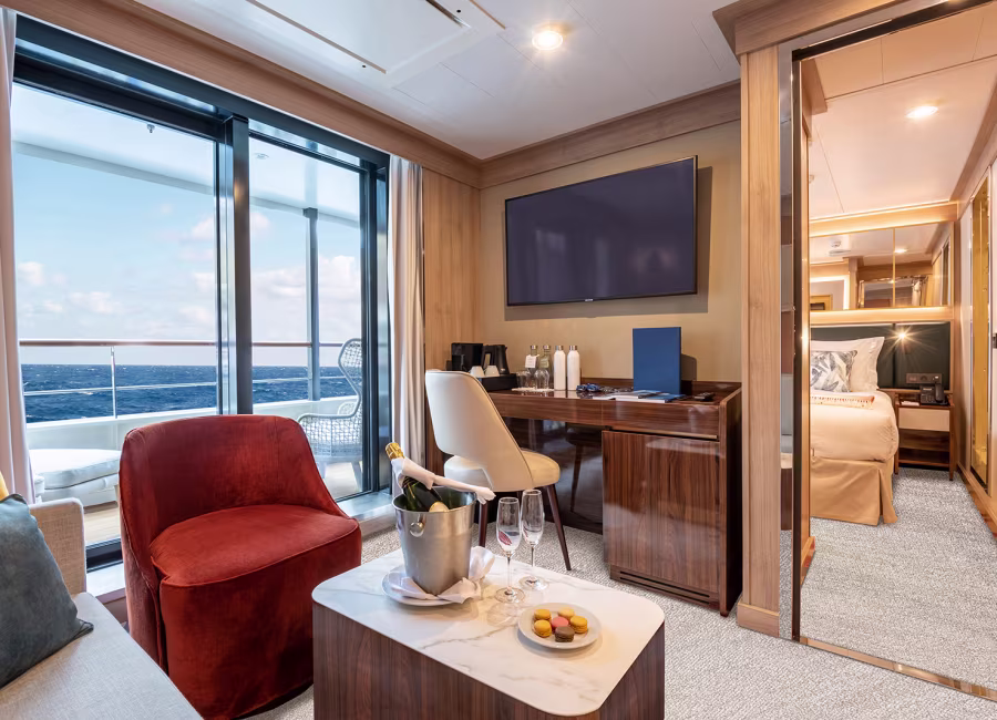World Voyager Owner’s Suite interior